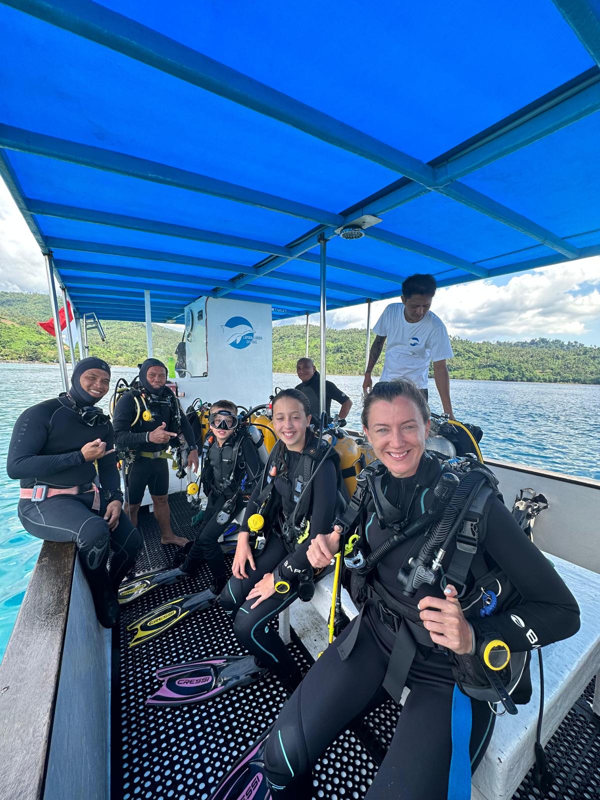 diving in manado