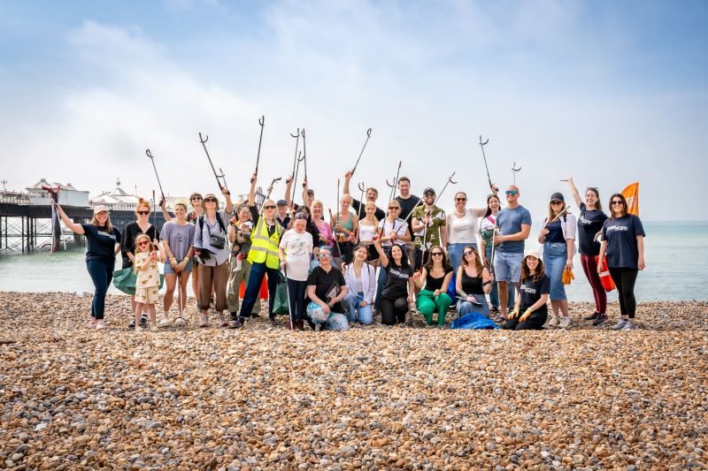 Beach litter