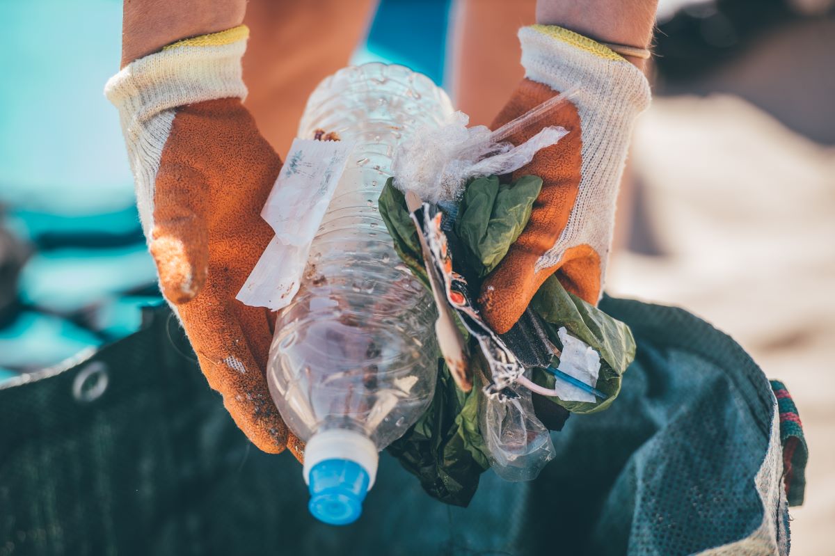 Plastic pollution